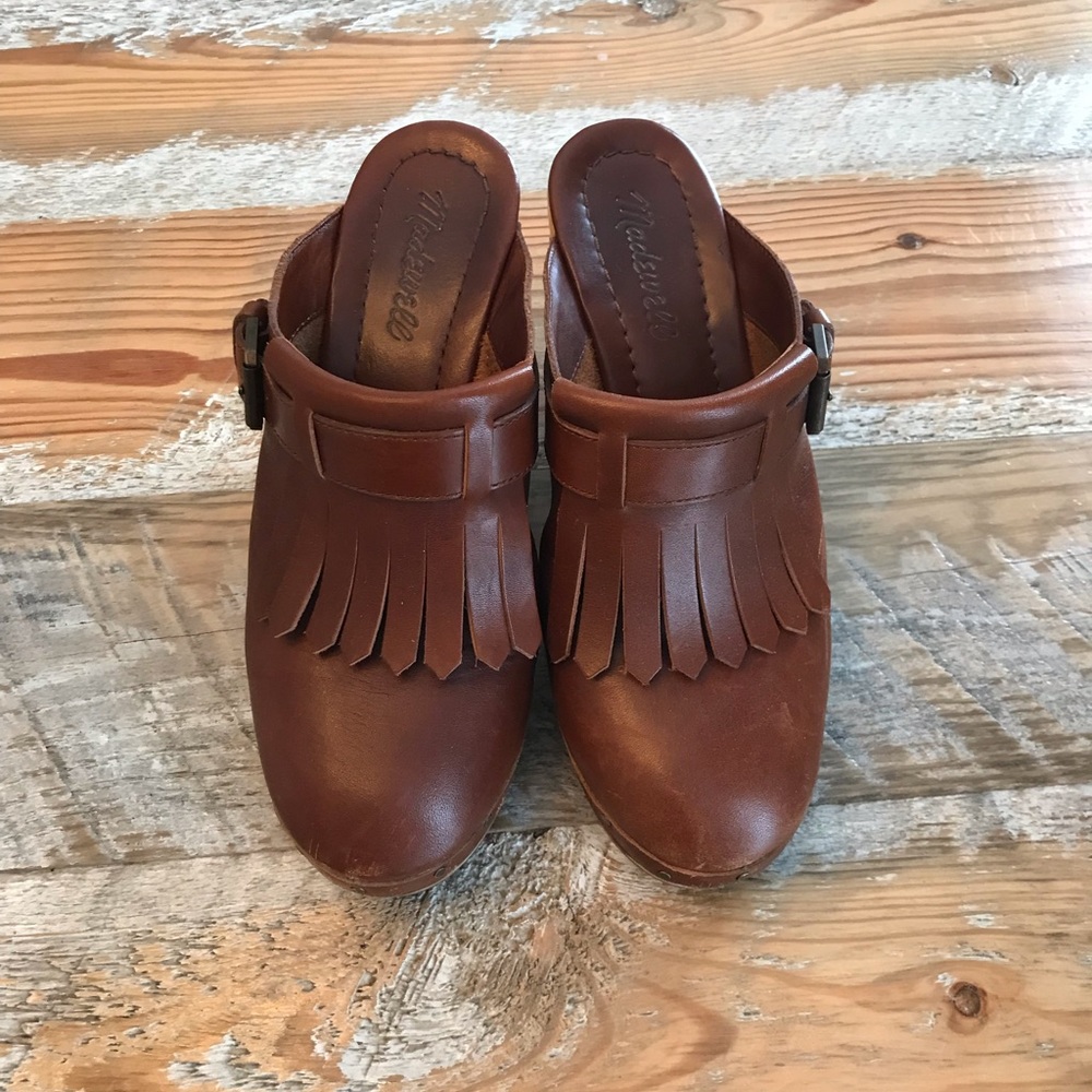 Madewell Leather Clogs